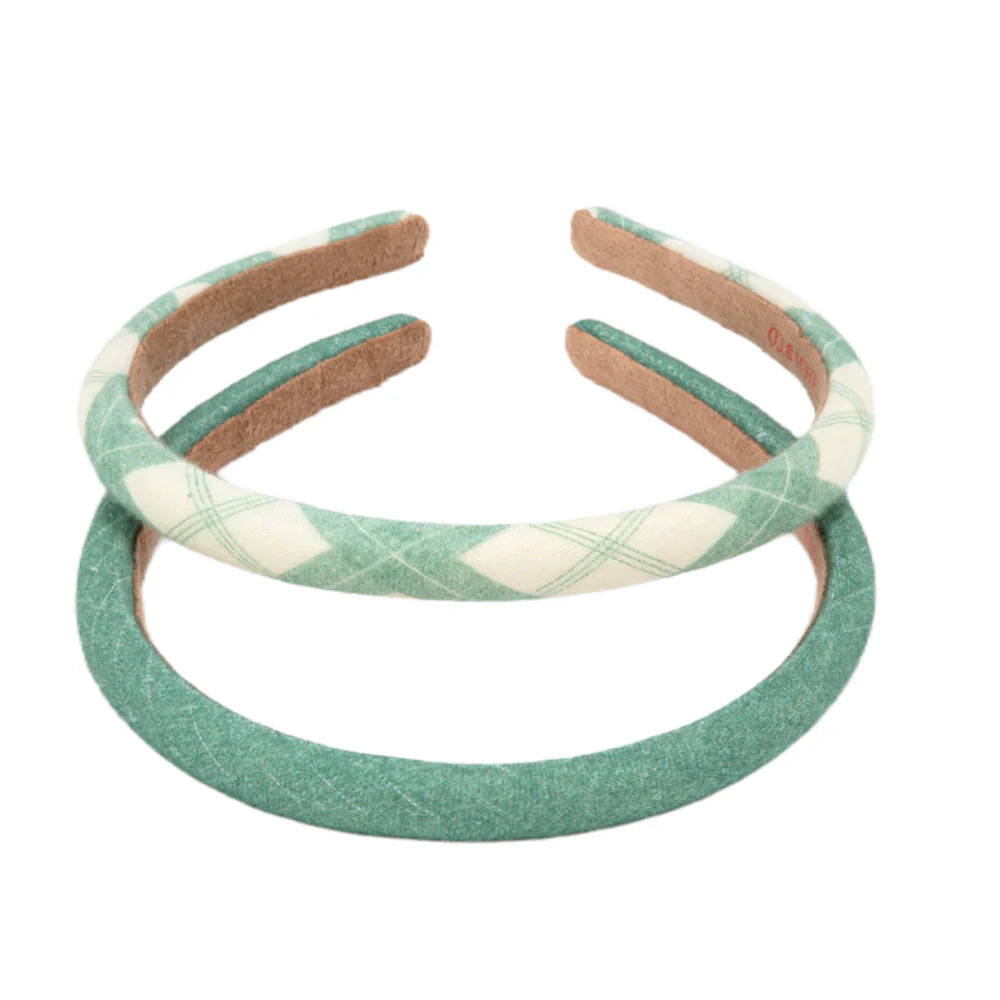 Conjunto de 2 Bandolete Retro Padrão