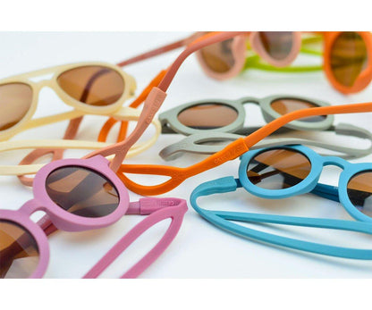 Fita de Silicone para óculos de bebé - Mauve Rose