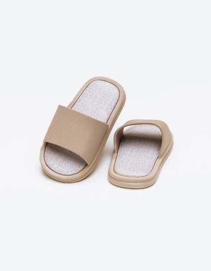 Slippers - Chinelos Taupe