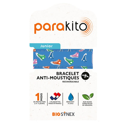 Pulseira de Criança Repelente de Mosquitos - Sneakers