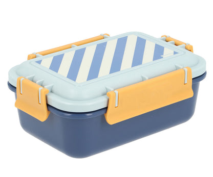 Caixa Lancheira Bento Monnëka Stripes Blues & Beyond