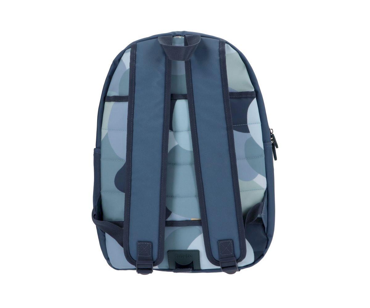 Mochila Escolar Grande Personalizável - Dunes Azul