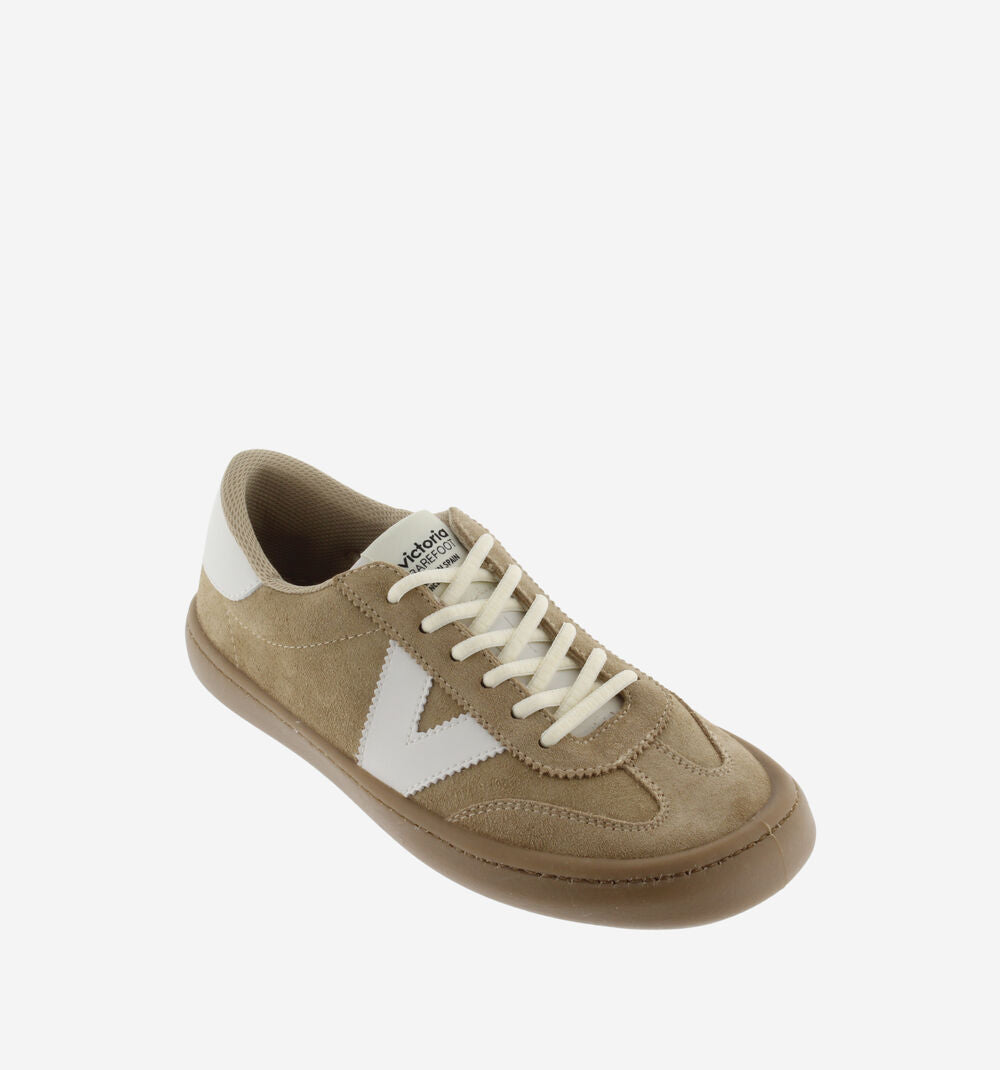 Sapatilhas Adulto Victoria - Olmo Barefoot Couro & Contraste
