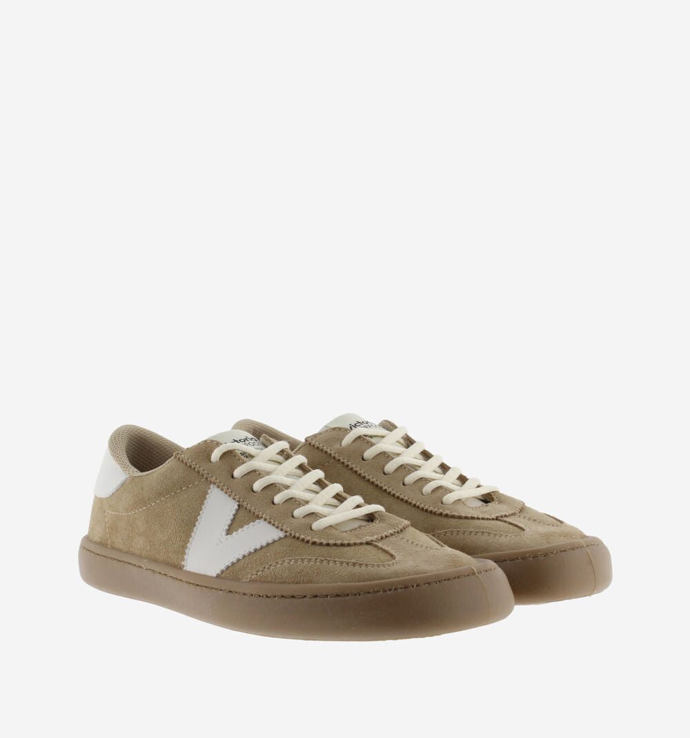 Sapatilhas Adulto Victoria - Olmo Barefoot Couro & Contraste