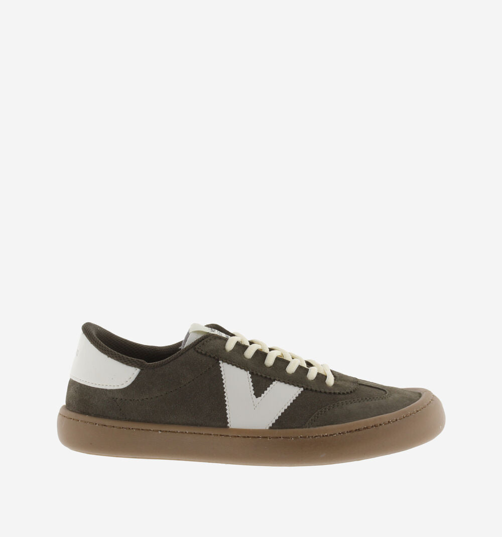 Sapatilhas Adulto Victoria - Olmo Barefoot Couro & Contraste