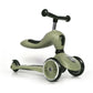 Trotinete Scooter Highway 2 em 1 - Olive