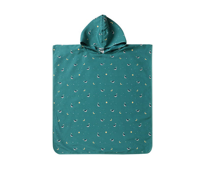 Poncho de Praia Monnëka Whale Teal