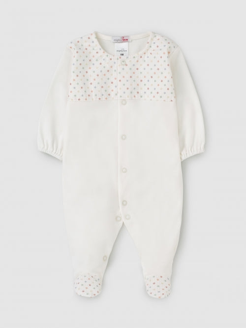 Mighty Love - Babygrow em Algodão com Detalhes Estampados Sirius