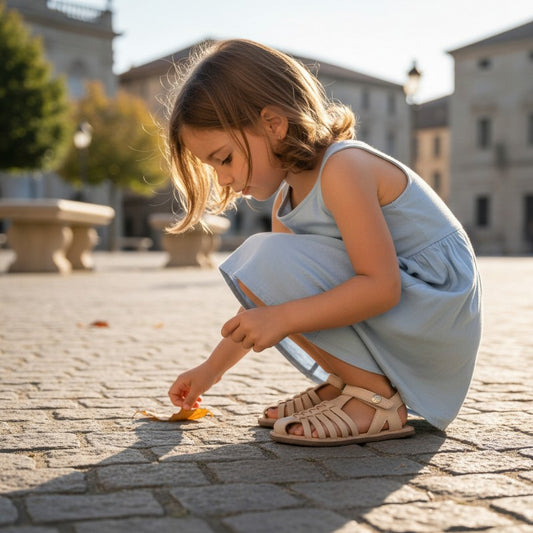 Sandálias em Pele Barefoot | Chetto