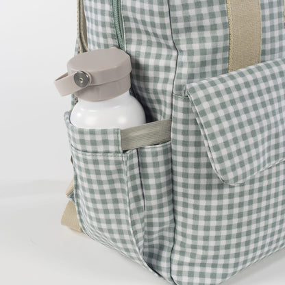 Mochila I Love Vichy - Verde - Loja Papás & Bebés