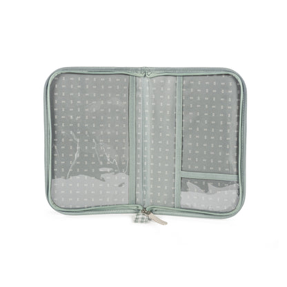 Porta Documentos I Love Vichy - Verde