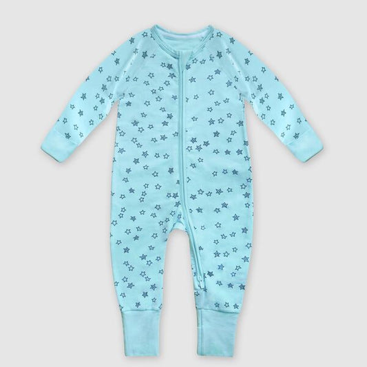 Pijama de bebé estampado  chuva de estrelas