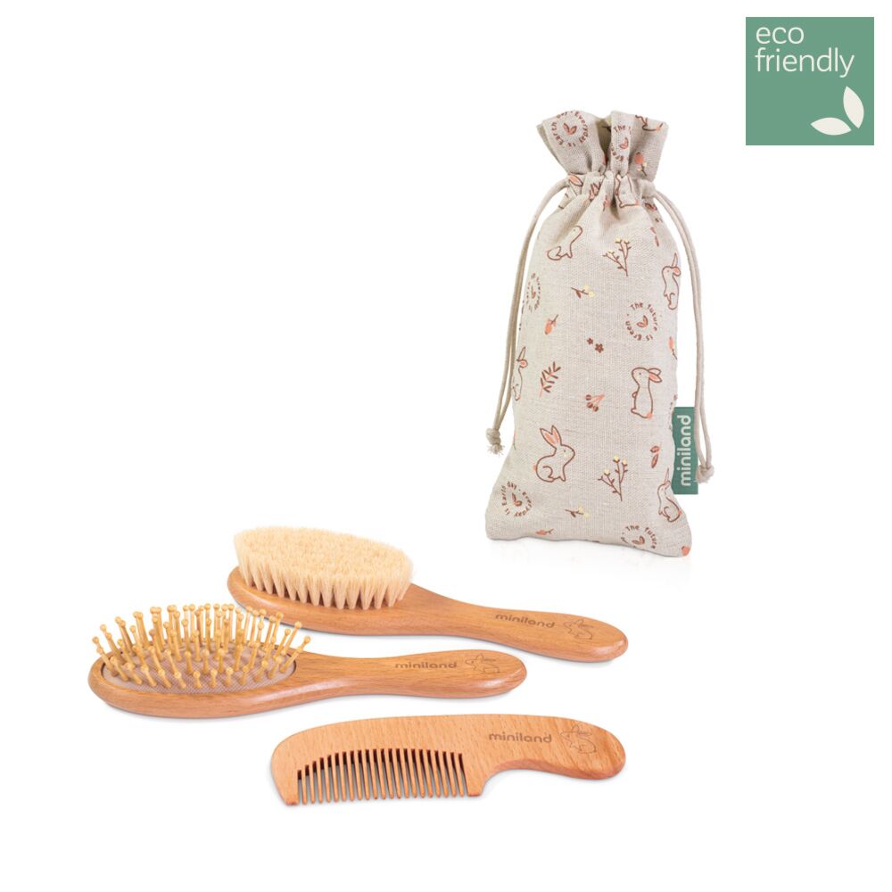 Conjunto para cabelo Natur - Bunny