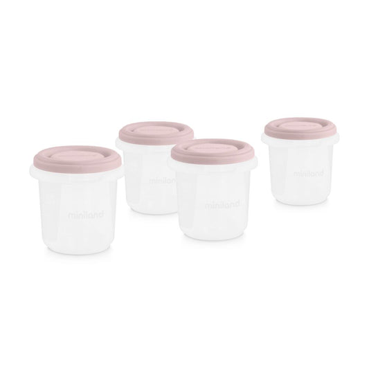 Conjunto de 4 Recipientes 250ml - Blush