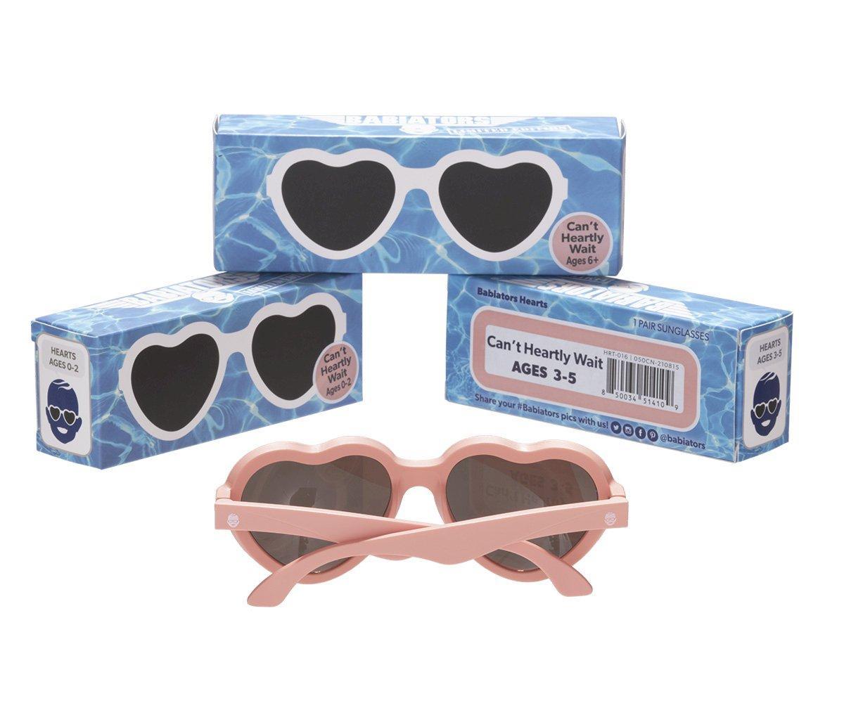 Óculos de Sol Flexíveis 0/24M - Hearts Can't Hearty - Loja Papás & Bebés