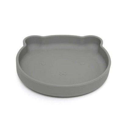 Prato com ventosa - Urso Pewter Green - Loja Papás & Bebés