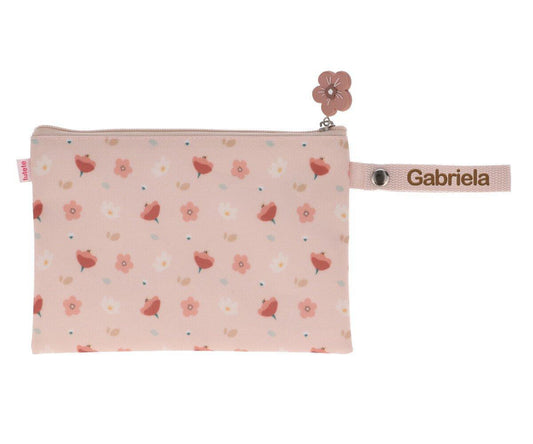 Saco Para Lanche Personalizável - Little Garden - Loja Papás & Bebés