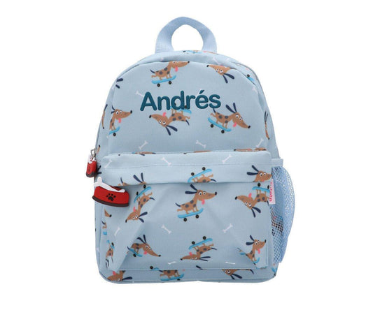 Mochila Infantil Personalizável - Skater Dogs - Loja Papás & Bebés