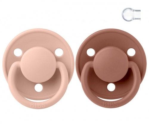 Bibs De Lux Silicone - Woodchuck/Blush - Loja Papás & Bebés