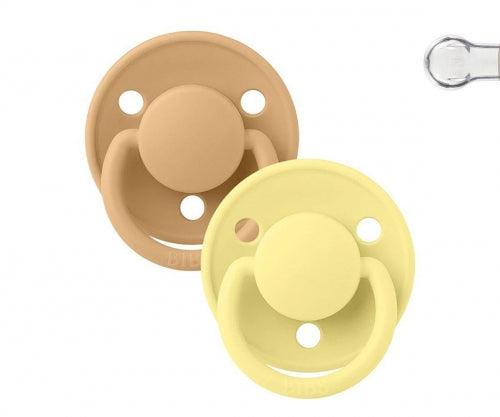 Bibs De Lux Silicone - Desert Sand/Sunshine - Loja Papás & Bebés