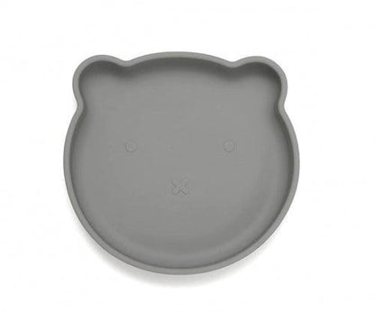 Prato com ventosa - Urso Pewter Green - Loja Papás & Bebés