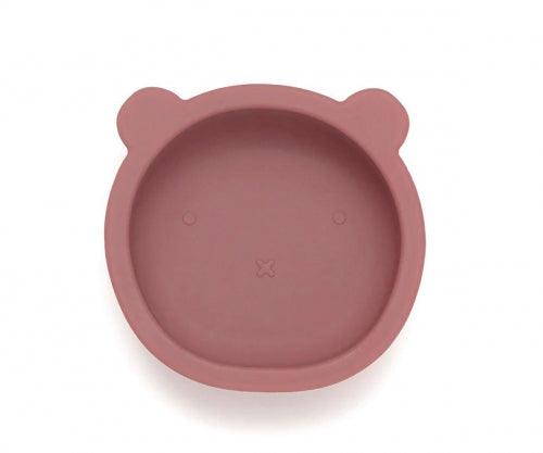 Taça com ventosa - Urso Mahogany Rose - Loja Papás & Bebés