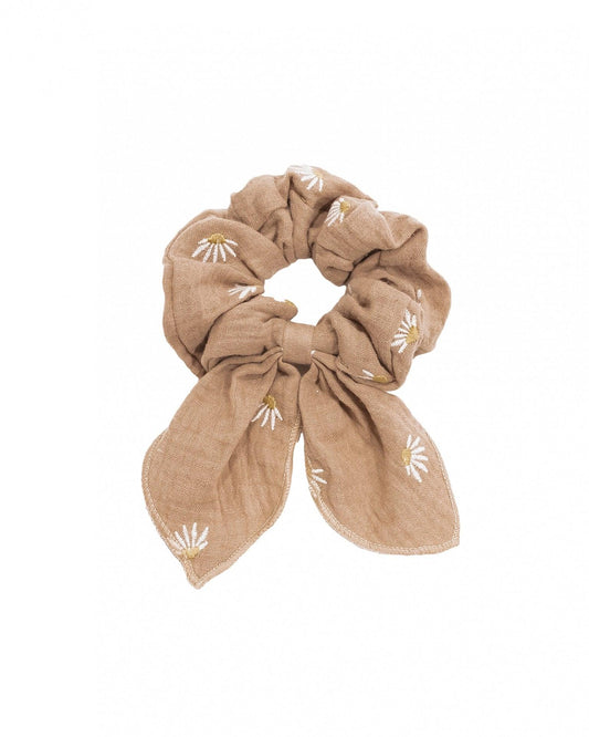 Scrunchies - Flower Taupe - Loja Papás & Bebés