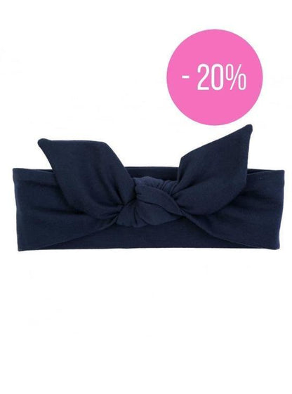 Fita Para Cabelo - Navy Blue - Loja Papás & Bebés