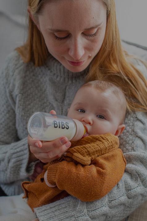 Biberão Vidro BIBS - Sage - Loja Papás & Bebés