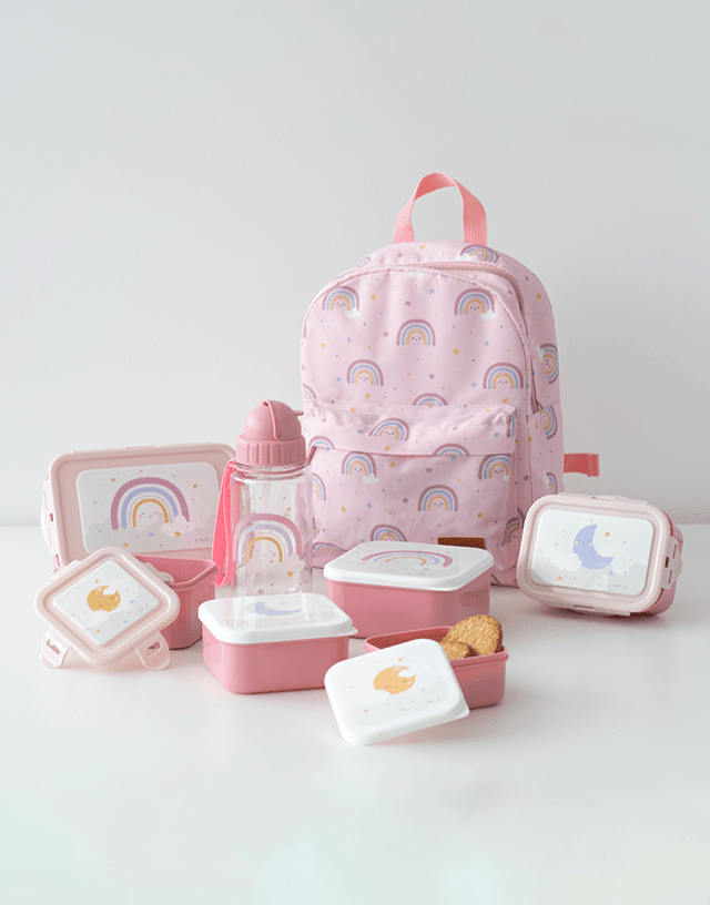 Mochila Infantil - Rainbow Rosa - Loja Papás & Bebés