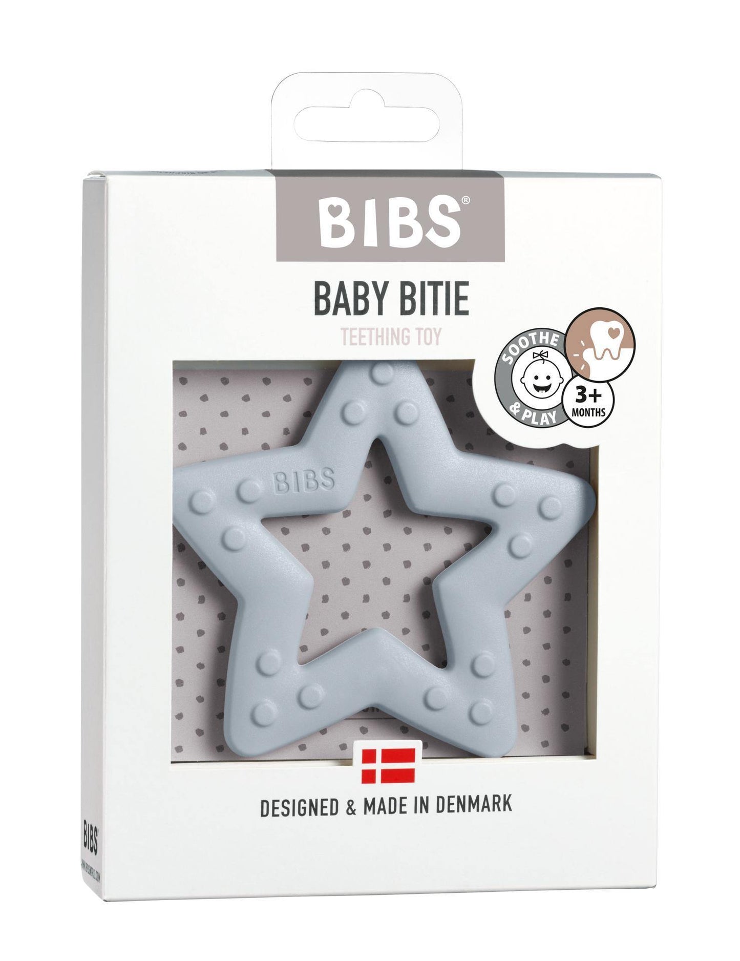 Mordedor Baby Bitie Estrela Baby Blue - Loja Papás & Bebés