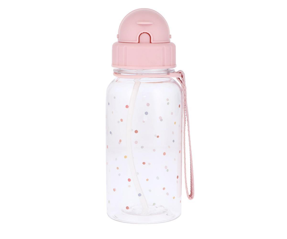 Garrafa de 500ml - Dots Pink - Loja Papás & Bebés