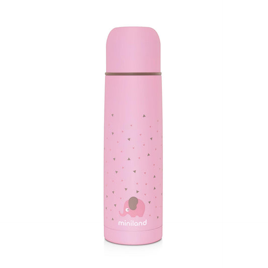 Termo de Líquidos 500ml Rosa - Loja Papás & Bebés