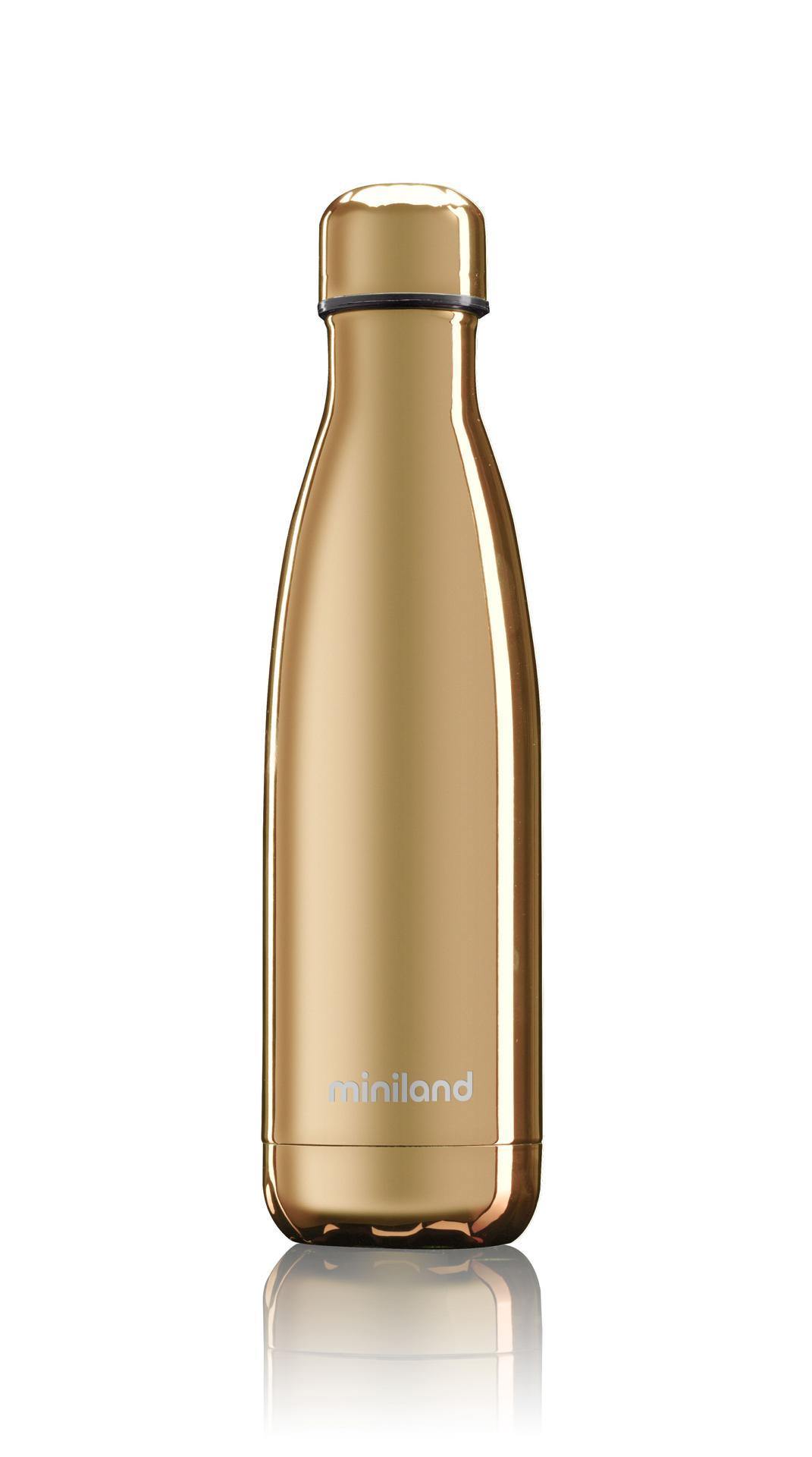 Garrafa Isotérmica Deluxe 500ml - Gold - Loja Papás & Bebés