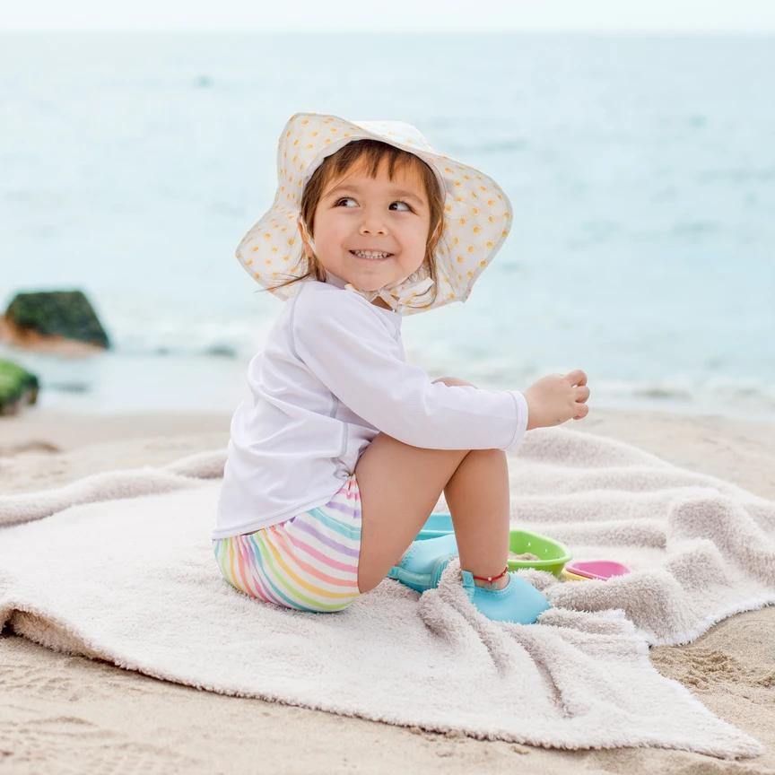 Fralda Reutilizável Para Piscina e Praia - Rainbow Stripe - Loja Papás & Bebés