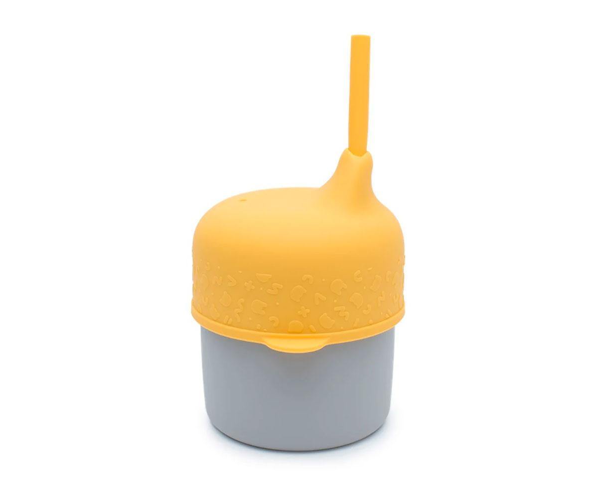 Tampa Sippie para Copo de Silicone - Amarelo - Loja Papás & Bebés