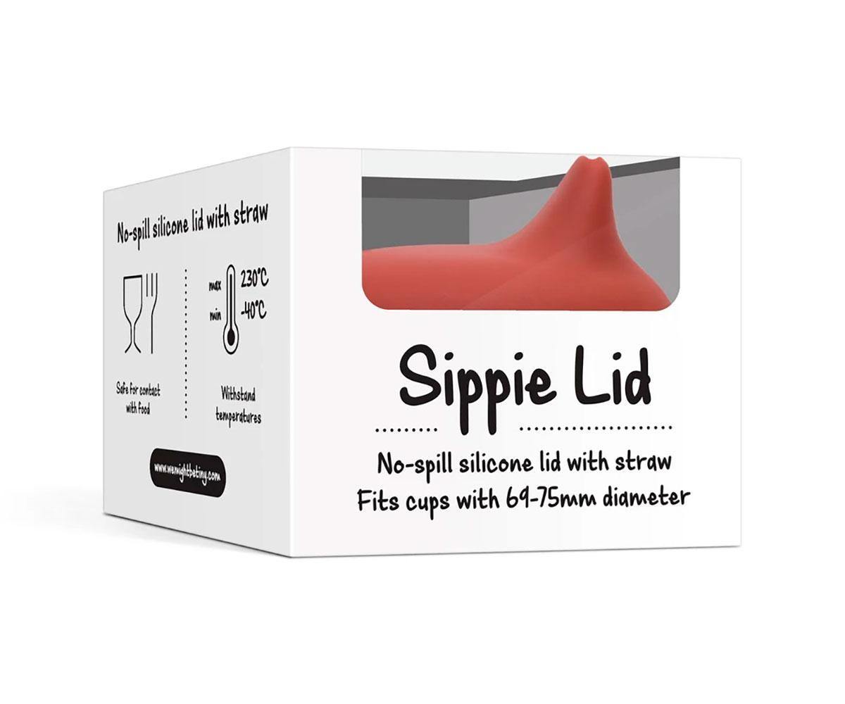 Tampa Sippie para Copo de Silicone - Rust - Loja Papás & Bebés