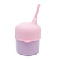 Tampa Sippie para Copo de Silicone - Rosa - Loja Papás & Bebés