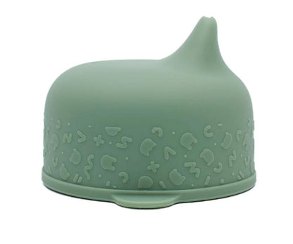 Tampa Sippie para Copo de Silicone - Sage - Loja Papás & Bebés
