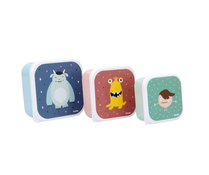 Pack 3 Caixas - Little Monsters - Loja Papás & Bebés