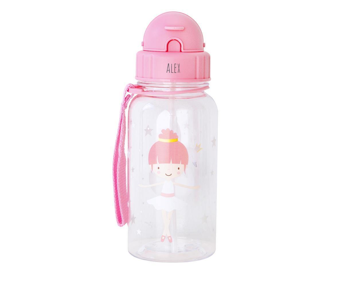 Garrafa Personalizável de 500ml - Bailarina - Loja Papás & Bebés