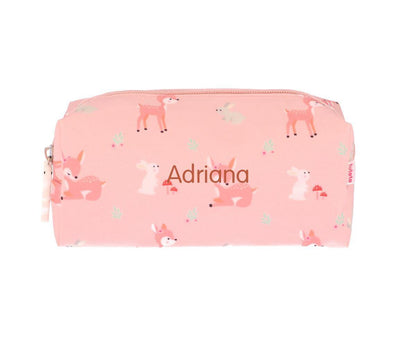 Estojo Escolar Personalizável - Sweet Deer - Loja Papás & Bebés