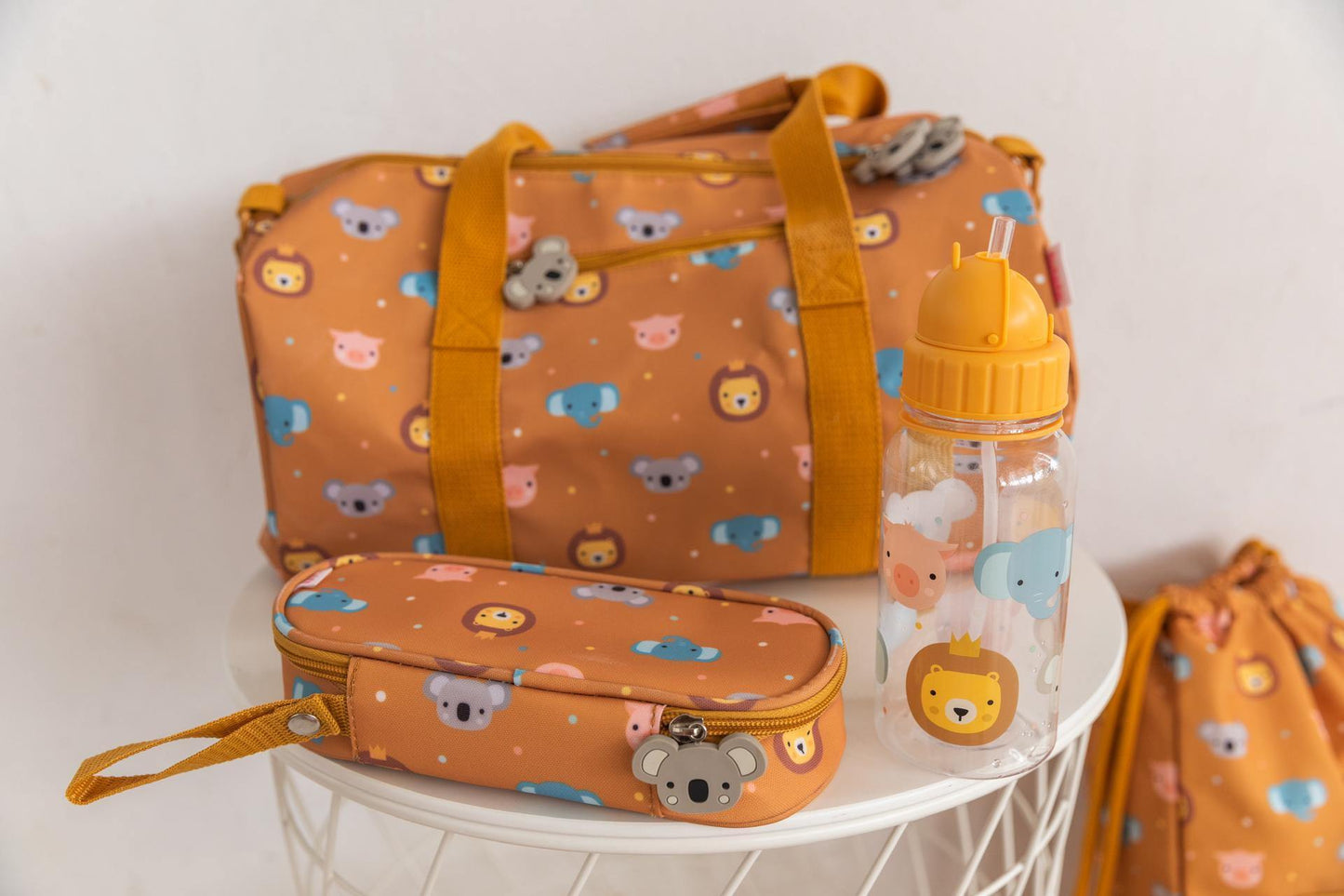 Bolsa Desportiva Personalizável - Animal Friends - Loja Papás & Bebés