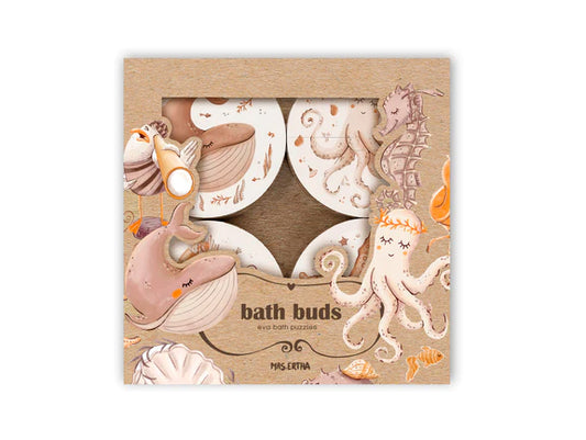 Puzzle de Banho Flutuante - Bath Buds - Loja Papás & Bebés