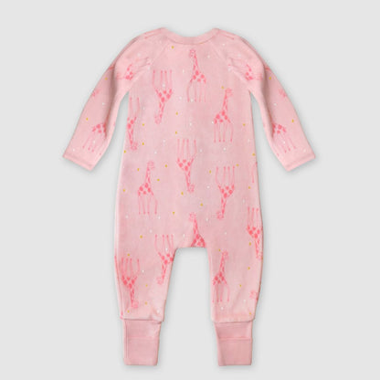 Pijama de Veludo Girafa