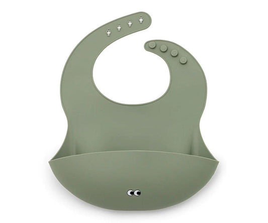 Babete de Silicone Olive