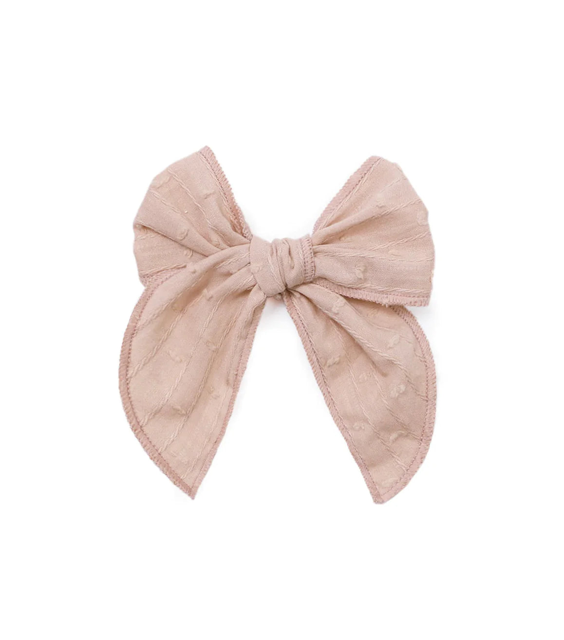 Fable Bow Clip - Laço Blush