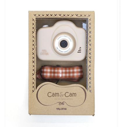 Cam Cam - Câmara Digital Infantil - Ivory Vintage Squares
