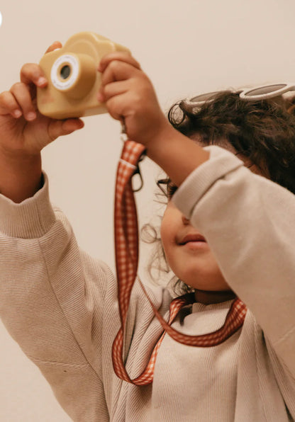 Cam Cam - Câmara Digital Infantil - Ivory Vintage Squares