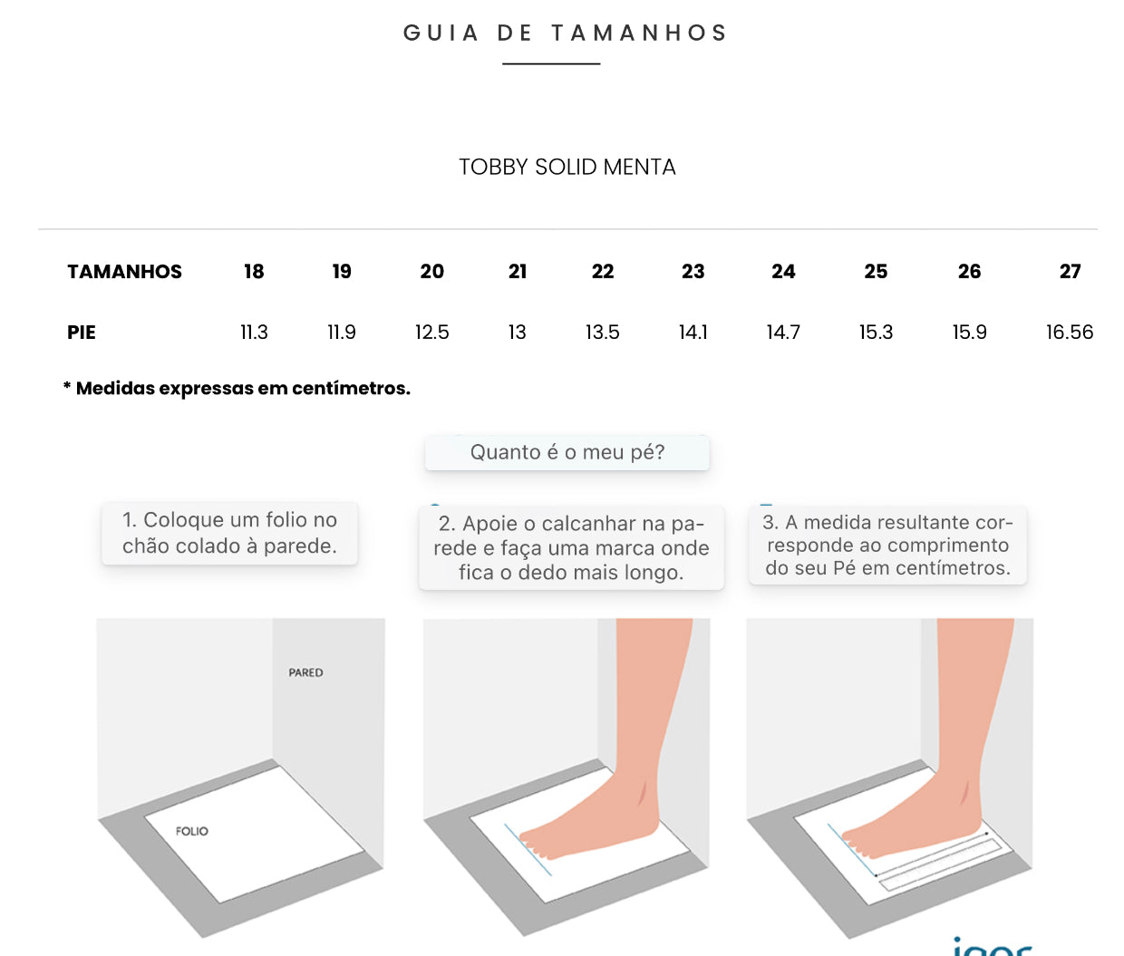 Sandálias Tobby Solid - Menta